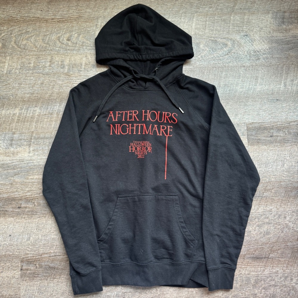 Universal Studios The Weeknd After Hours‎ Nightmare Hoodie S Black HHN 2022
